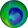 Antarctic Ozone 2009-08-28